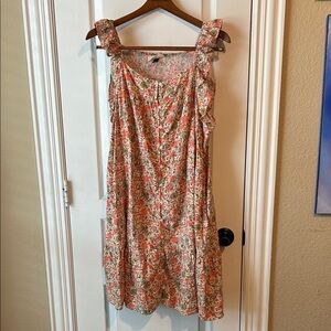 Set of 2! Universal thread Floral Sleeveless Dresses resort vacation preppy boho